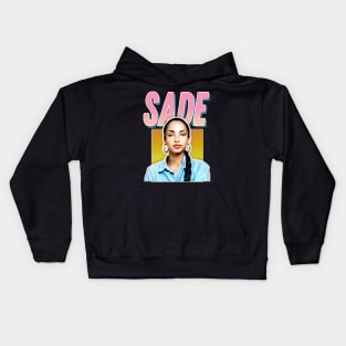 Sade / Retro 80s Style Fan Design Kids Hoodie